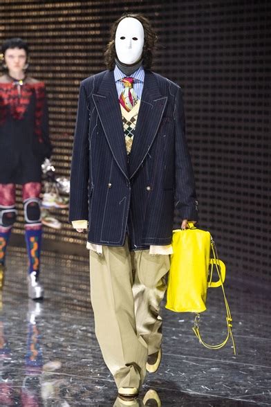 gucci 2019 sfilata|sfilata gucci uomo inverno.